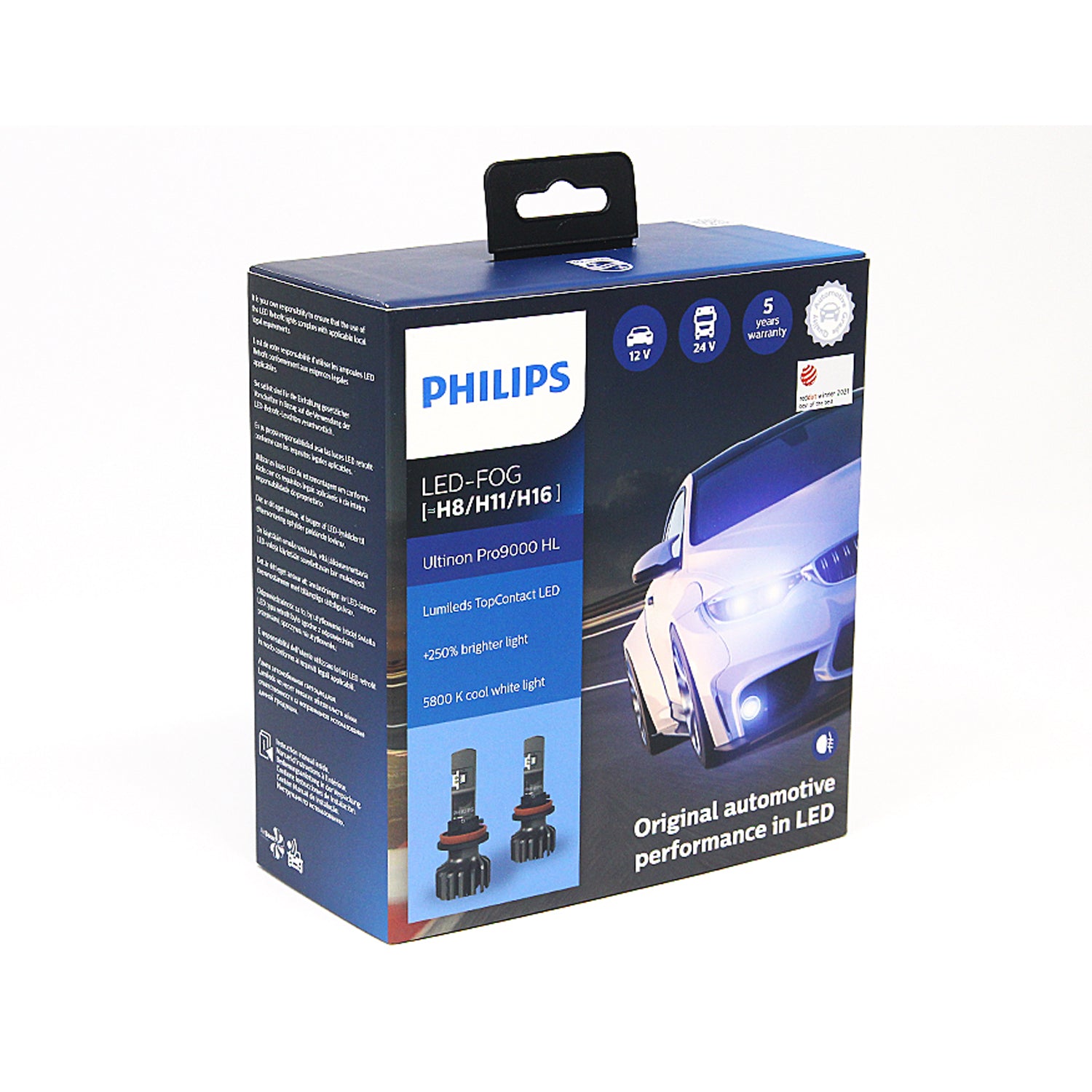 Philips Ultinon Pro6000 Red LED W21/5W Car Bulbs