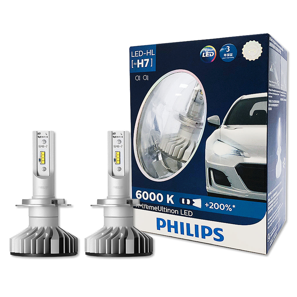 Philips 11972U6000X2 Ultinon Pro6000 H7-LED Lamp Bulb Illuminate +230% Light