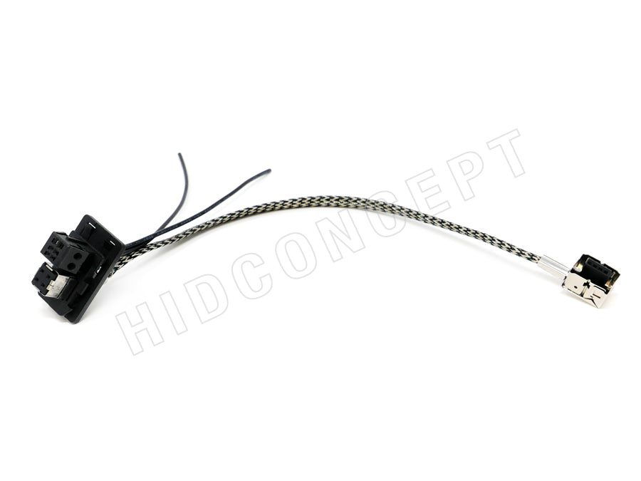 H1 LED/HID/Halogen Adapter Cable H1 Lamp Socket Plug With Cable Conversion  Wiring Connector Cable Holder Adapter