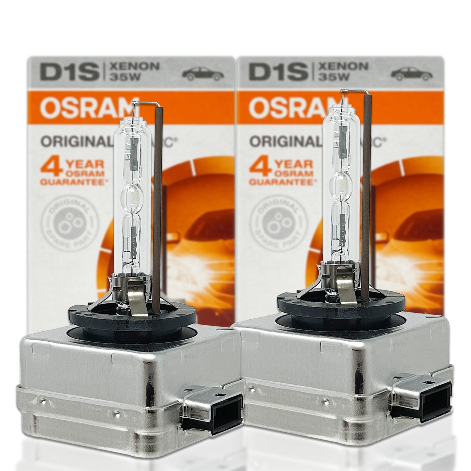 D1S - Osram HID Standard OEM 4300K 66144 Bulb (Pack of 1
