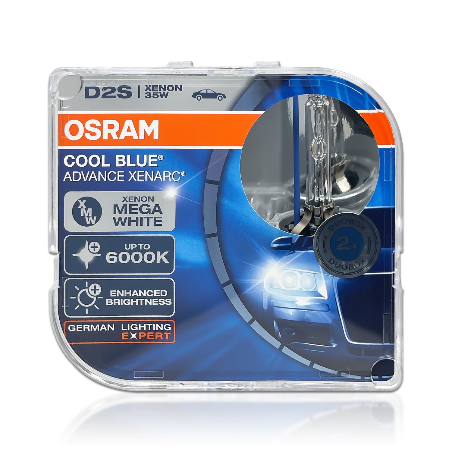 D2S: Osram Xenarc 66240 Cool Blue Advance 6000K HID B32