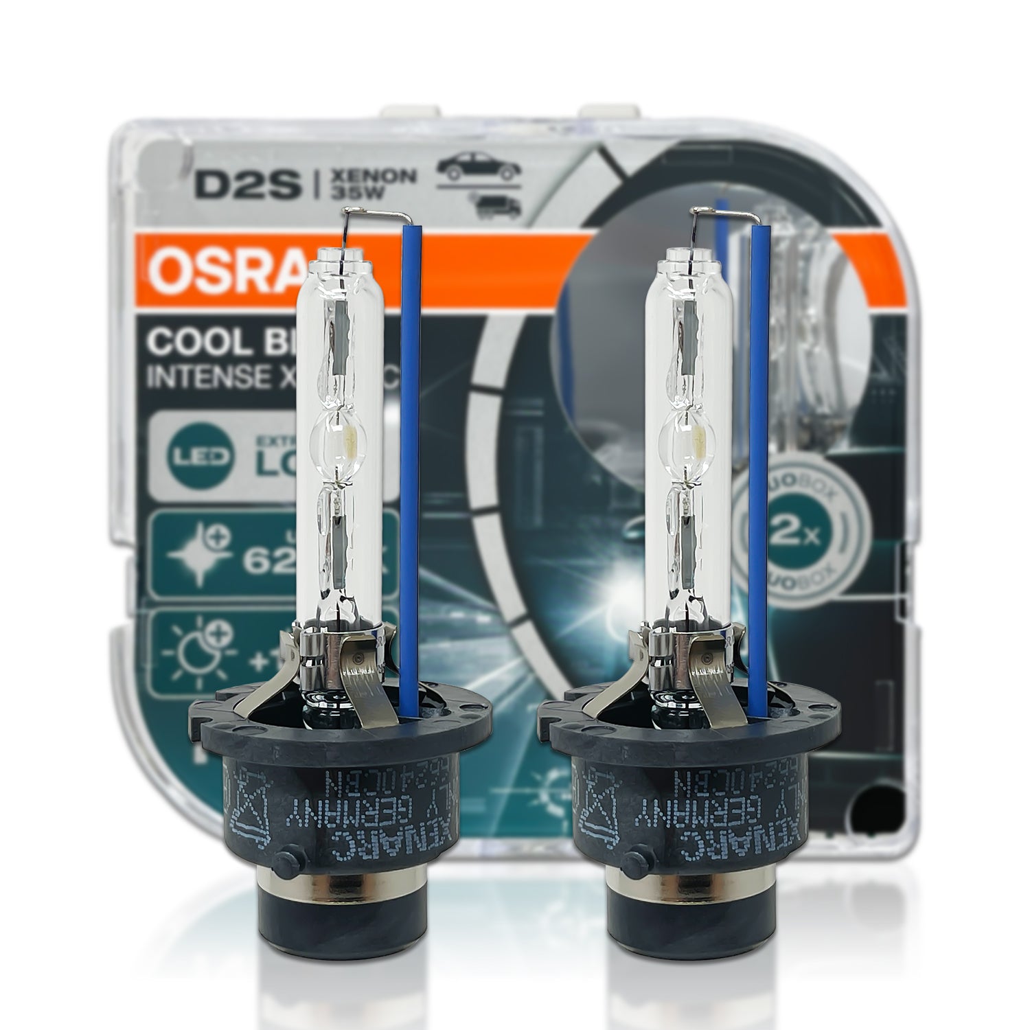 Osram D1S 35W 4300k ULTRA LIFE xenon lampor 1-pack PK32d-2