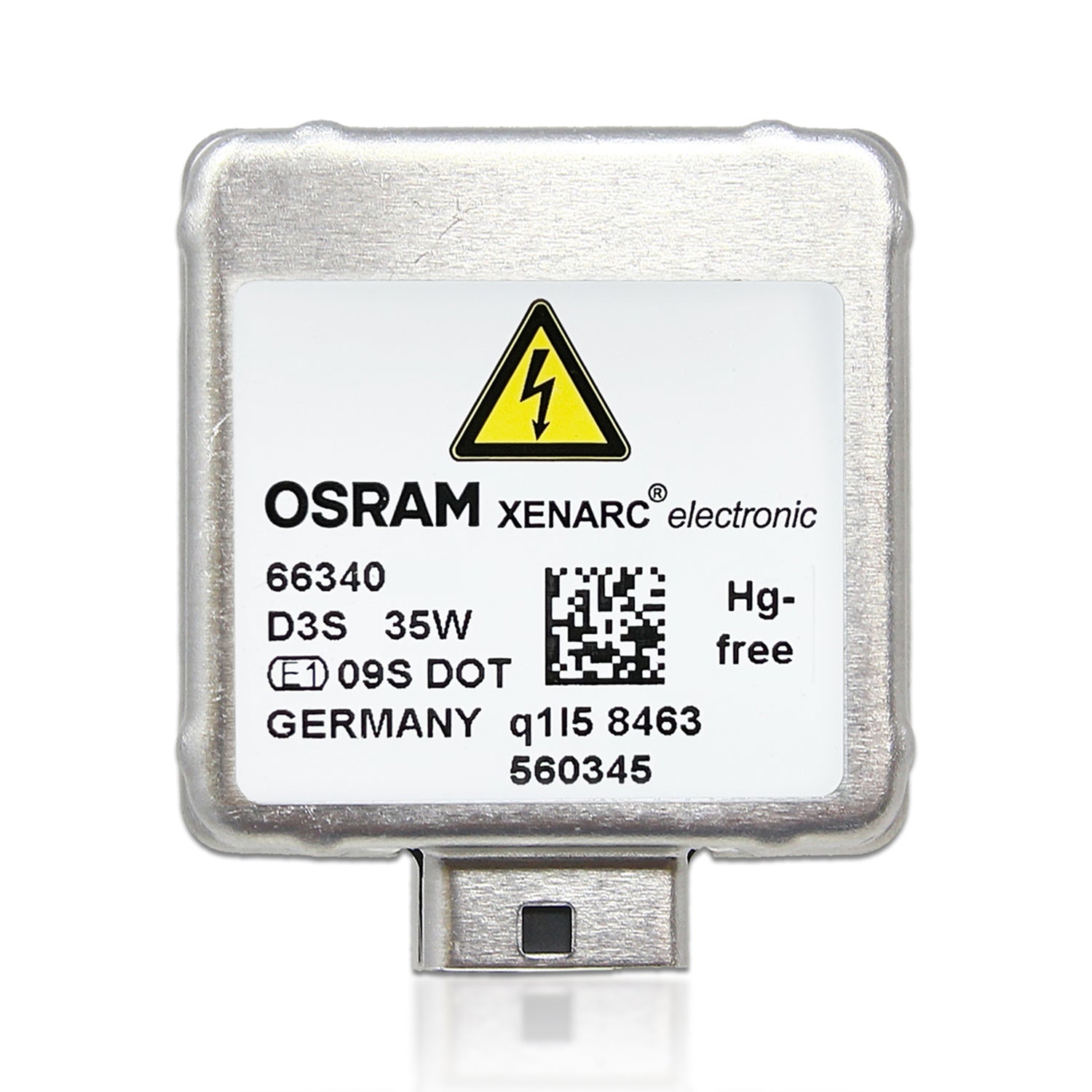 OSRAM XENARC D3S HID Xenon Headlight bulbs 66340 Pack of 2 by ALI :  : Car & Motorbike