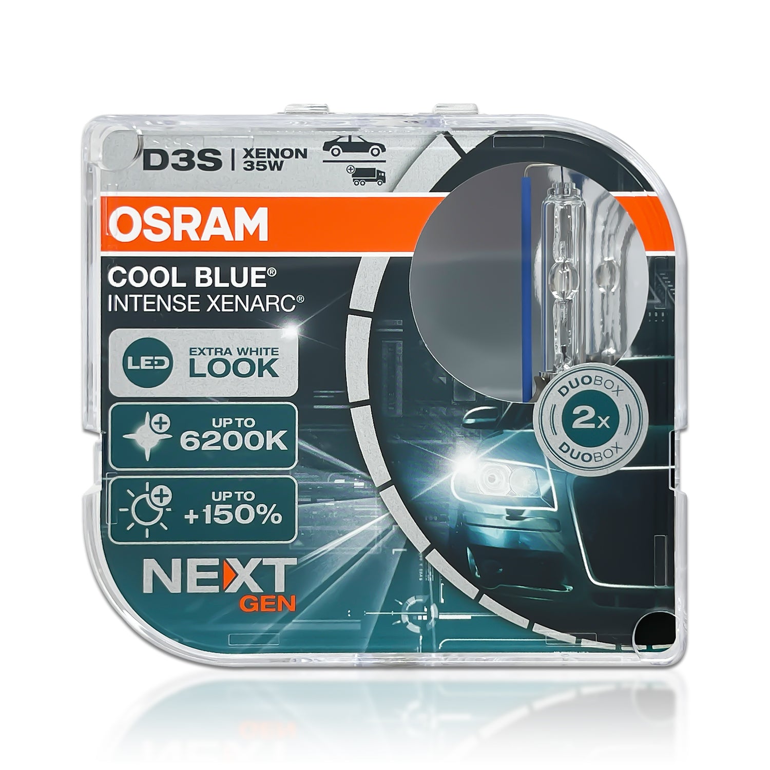 OSRAM Xenarc Cool Blue Intense D3S, Plus 150 pou…