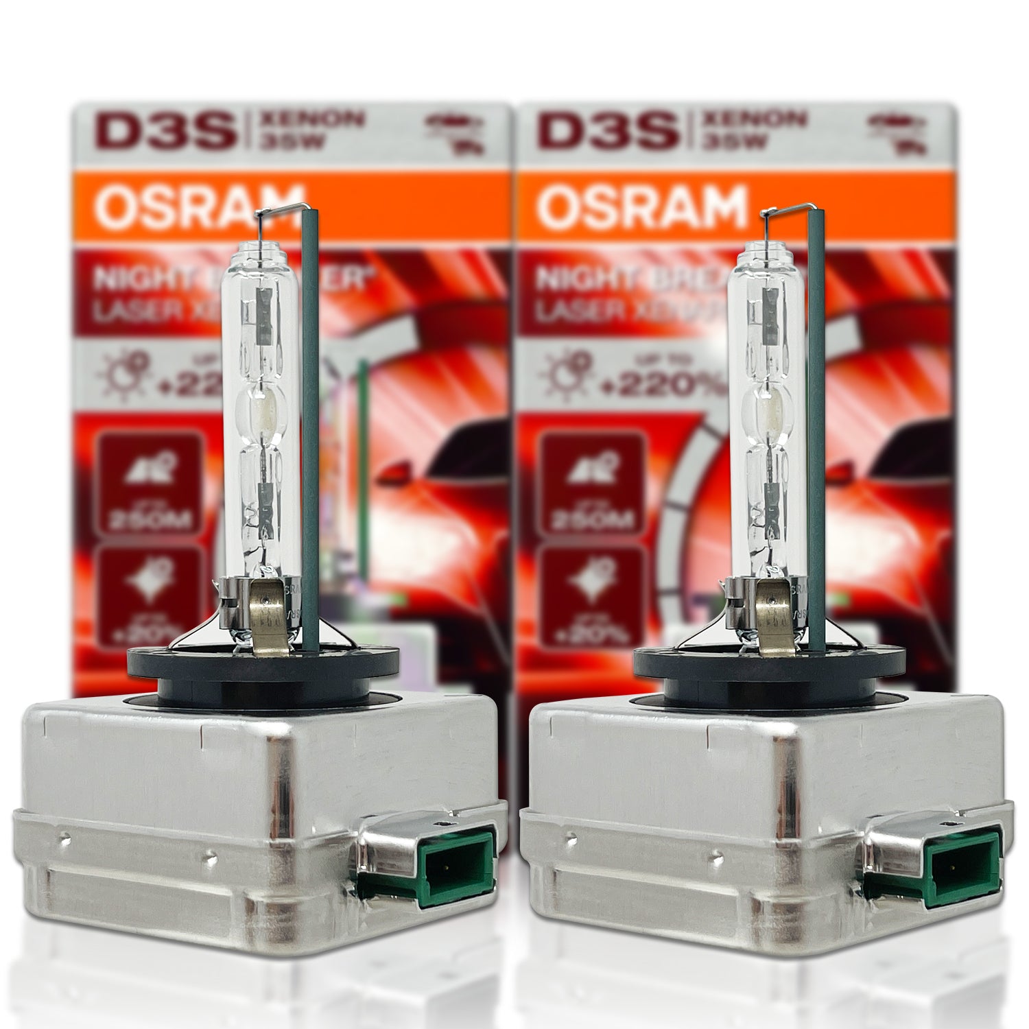 OSRAM Night Breaker XENON HID D2S bulbs