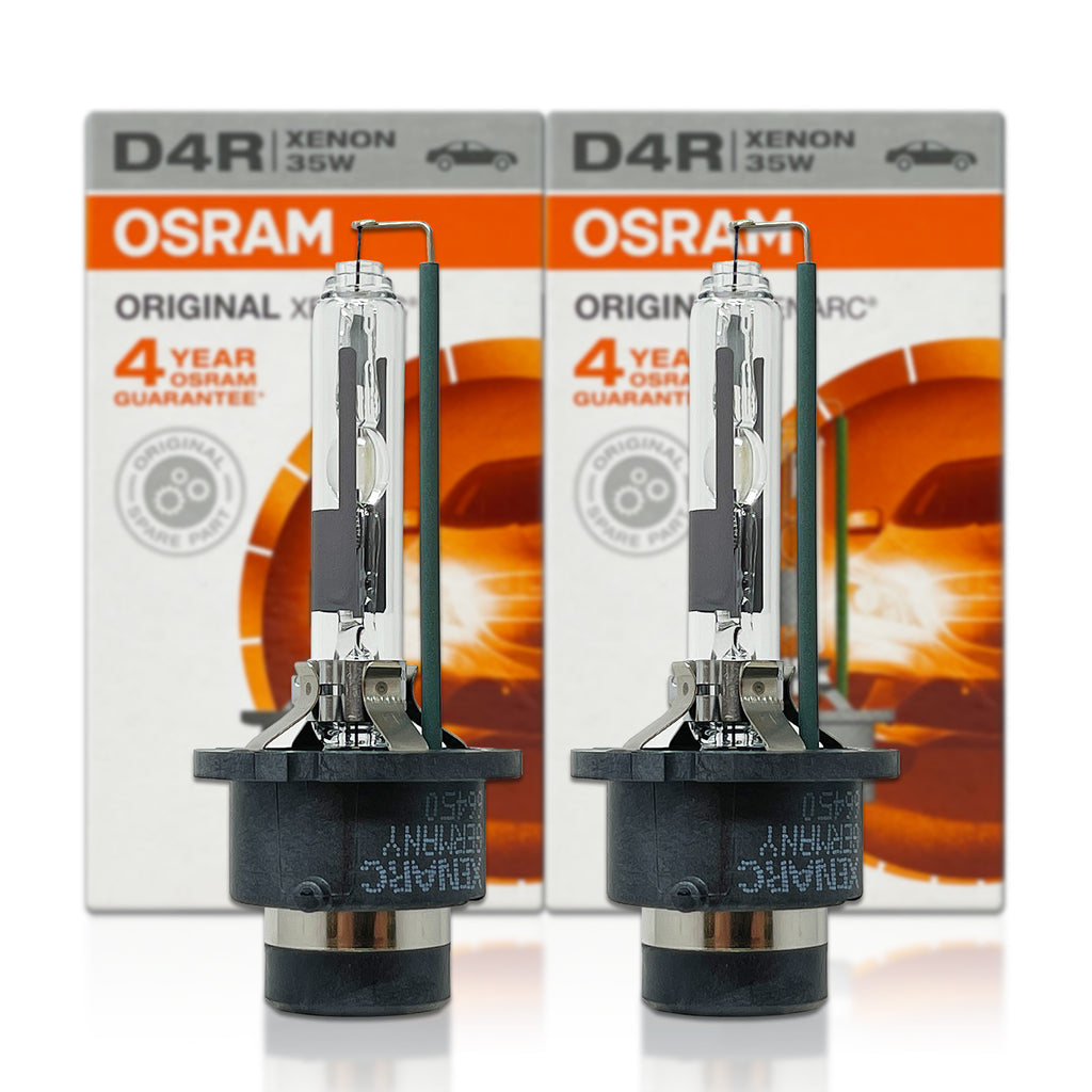 D4R: Osram 66450 OEM Original HID Xenon Bulbs w/ Trust Code | Pack of 2