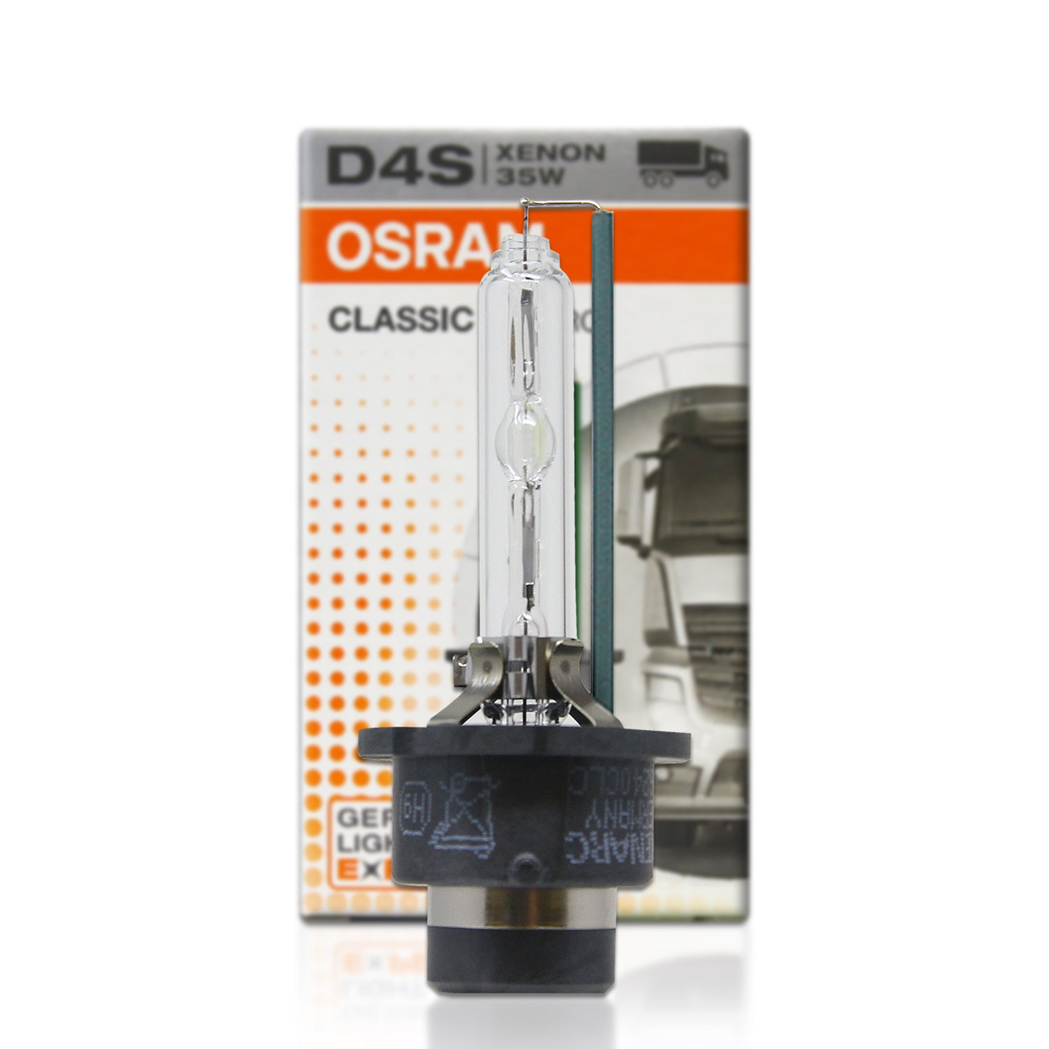 66340CLC OSRAM XENARC CLASSIC D3S 42V 35W PK32d-5, 4150K, Xenon Bulb,  spotlight