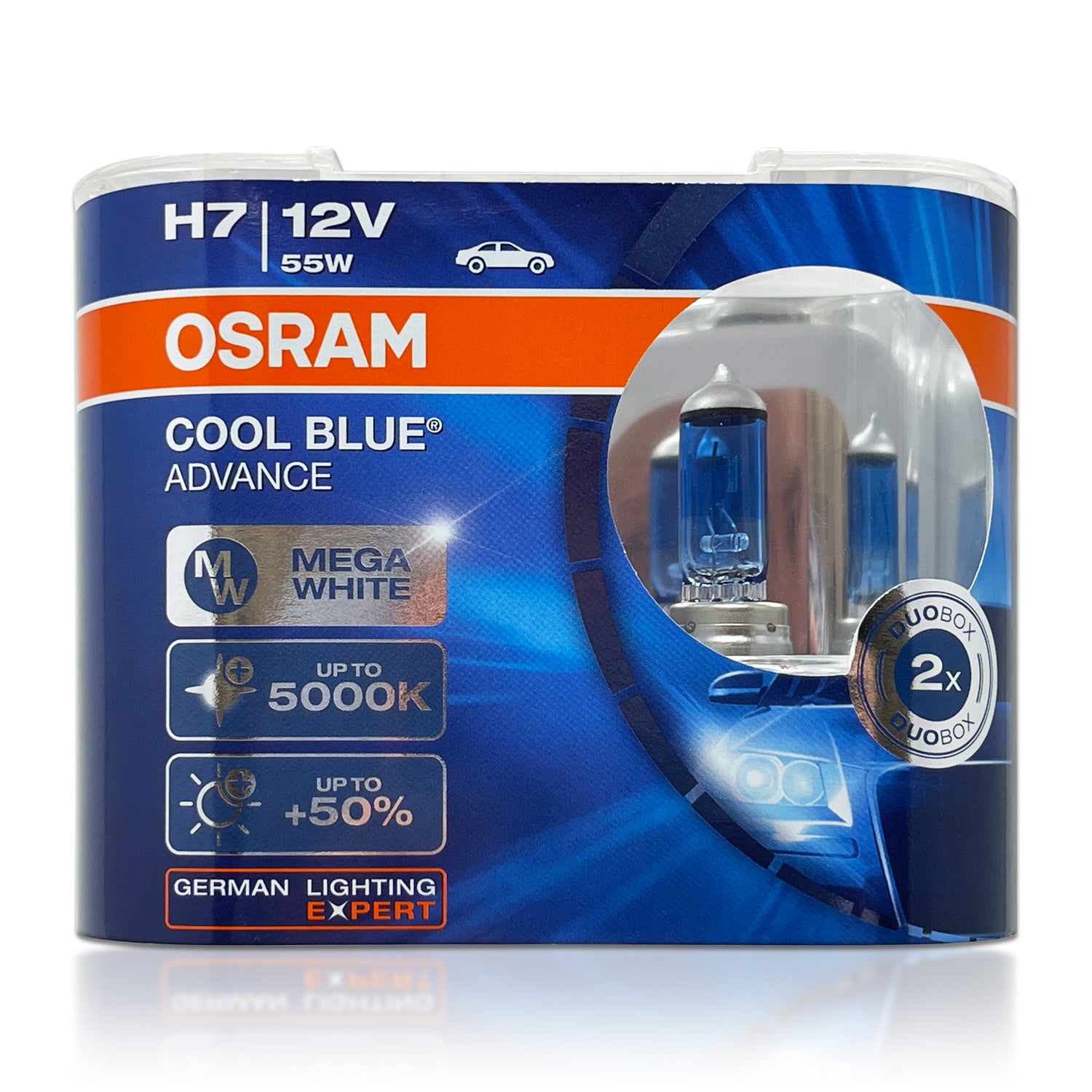 H7 OSRAM Cool Blue Intense Bulbs (pair)