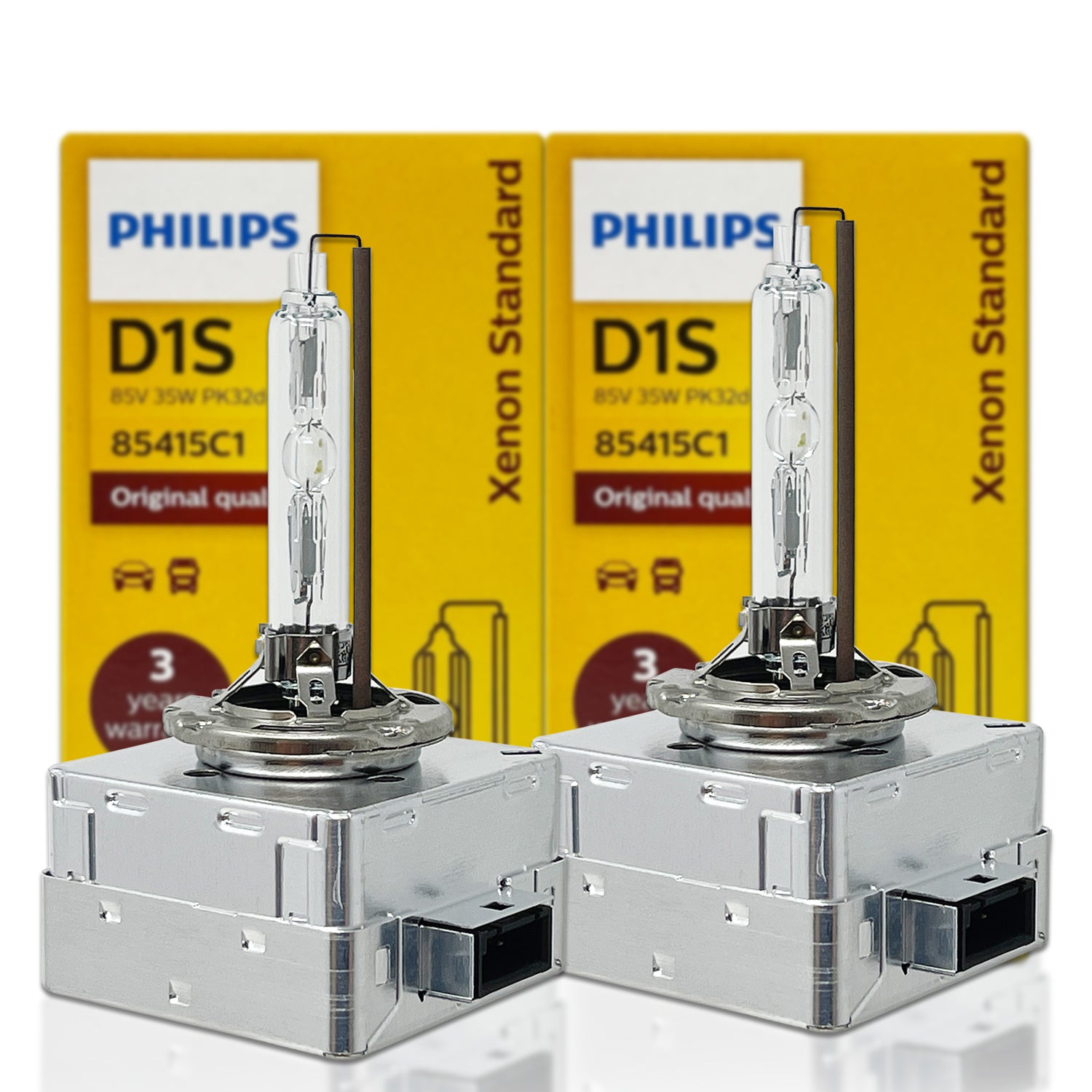 1x Ampoule D1S 85V 35W Vision Philips 85415VIS1 type XenStart 9285