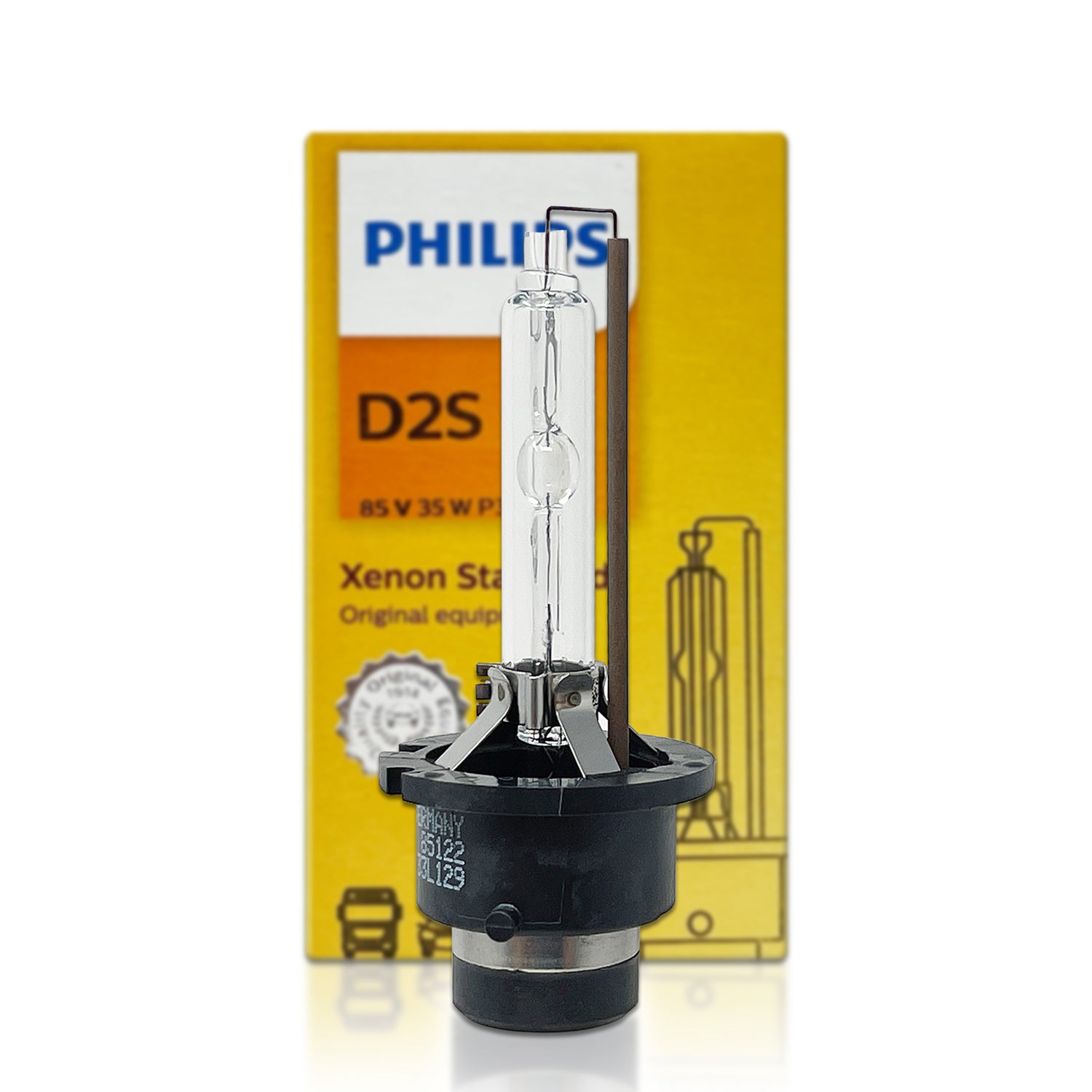 Philips 35w 85v D2S Xenon Standard Original Quality Automotive Bulb –  BulbAmerica