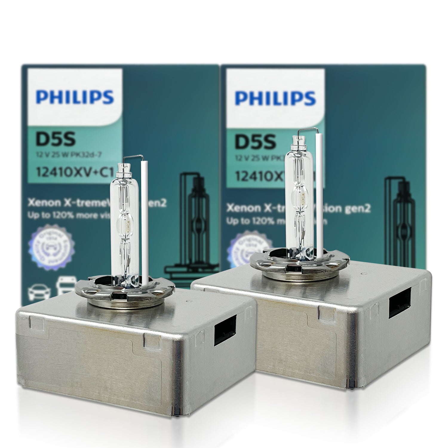 D5S: Philips 12410 OEM Standard HID Xenon Bulb w/ COA Label – HID