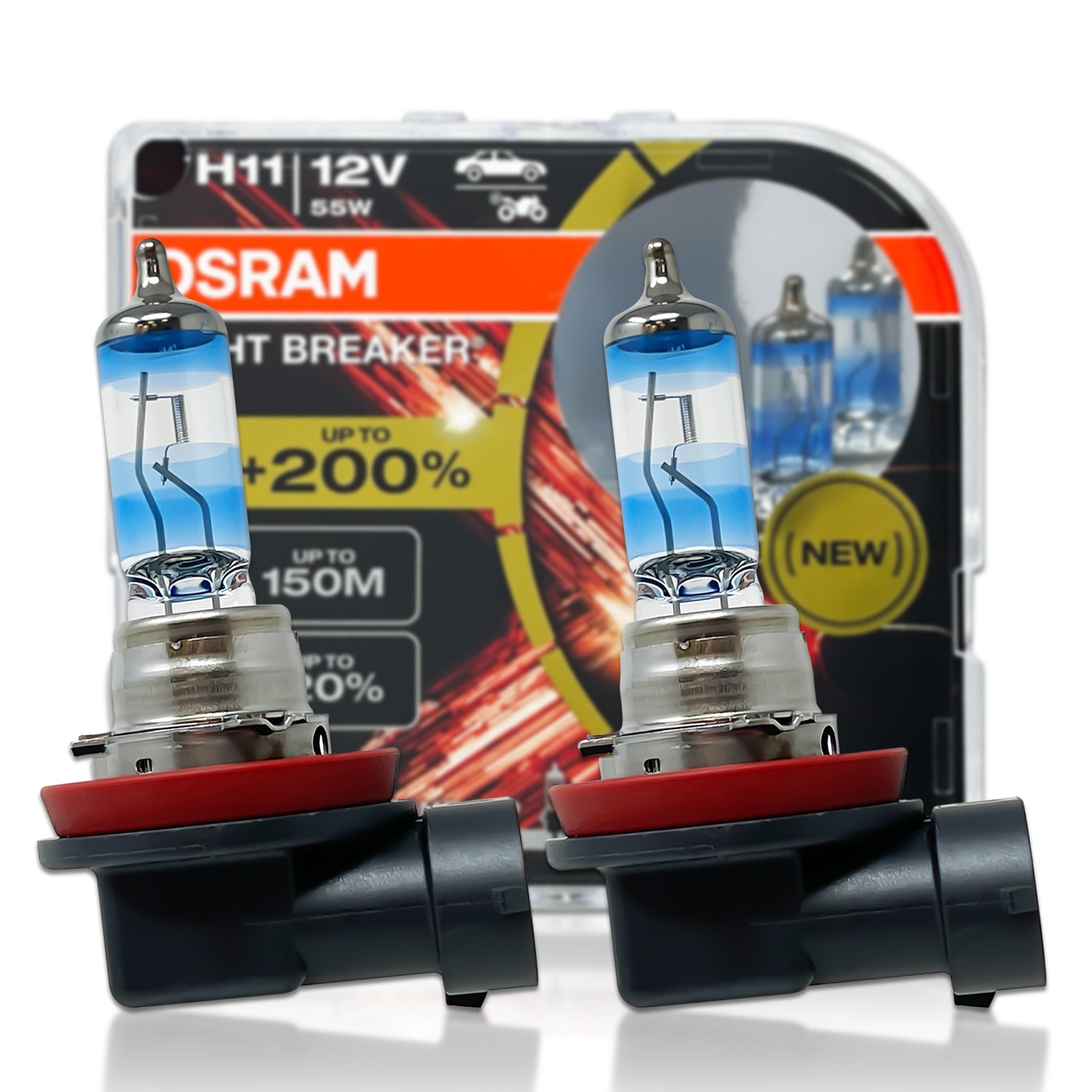 Osram H4 Night Breaker Laser 55W 2-pack • Prices »