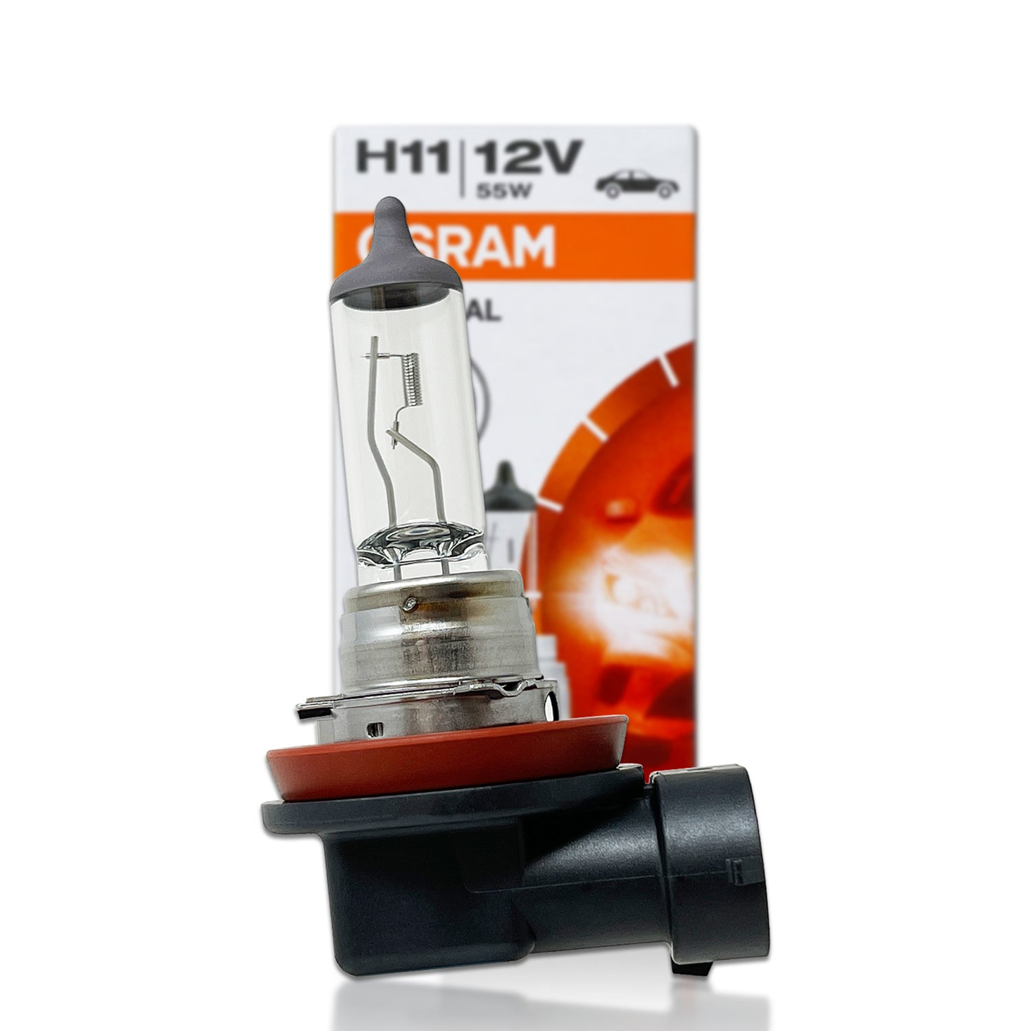 OSRAM, SYLVANIA Long-Life Halogen Headlight Bulb - 64211L, H11 