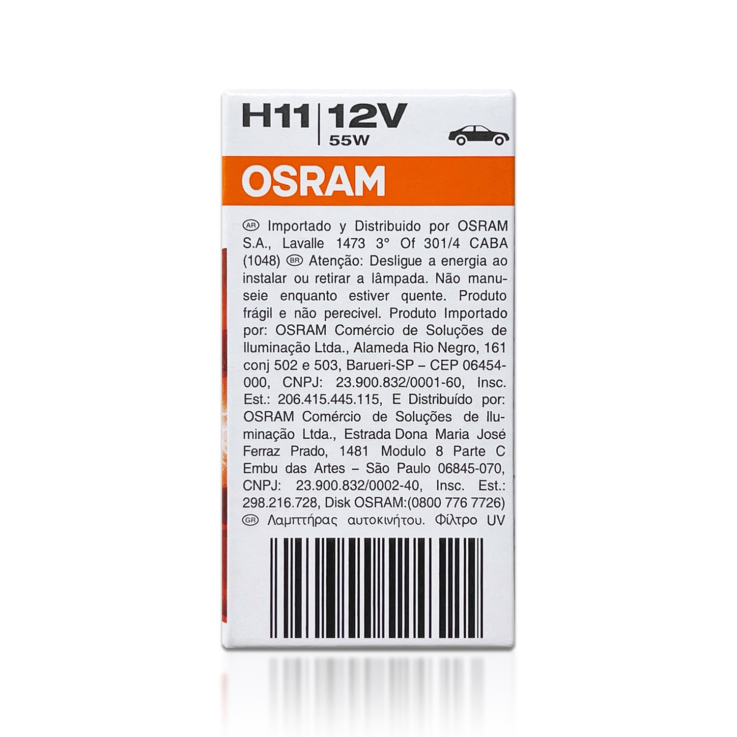 Ampoule halogène OSRAM 64211ULT-HCB Ultra Life H11 55 W 1 paire(s)