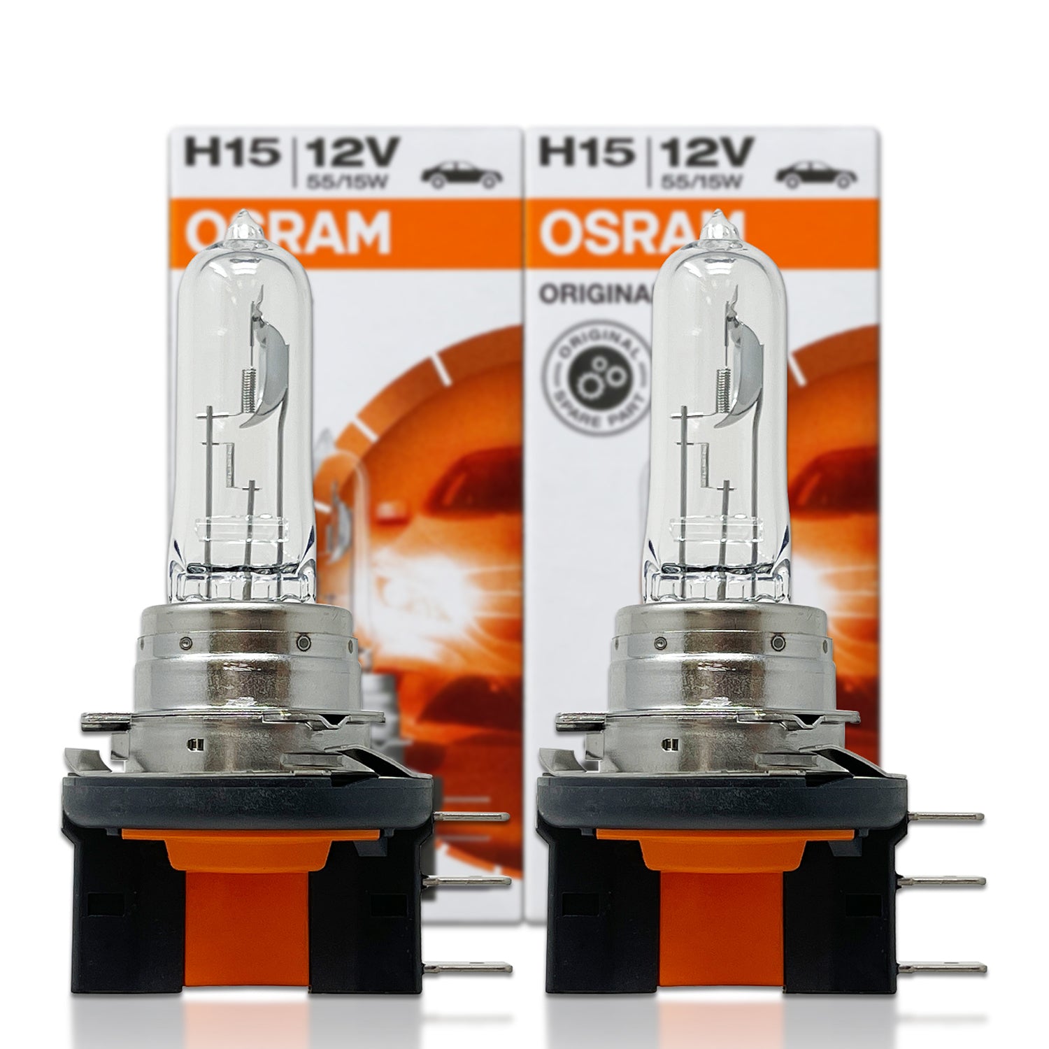 Osram H15 Cool Blue Intense Lamp 64176CBI 12V 55/15W Ece R37 Made in  Germany