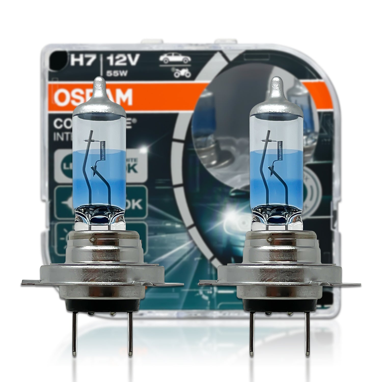 64210CBN OSRAM COOL BLUE INTENSE next Generation H7 12V 55W PX26d