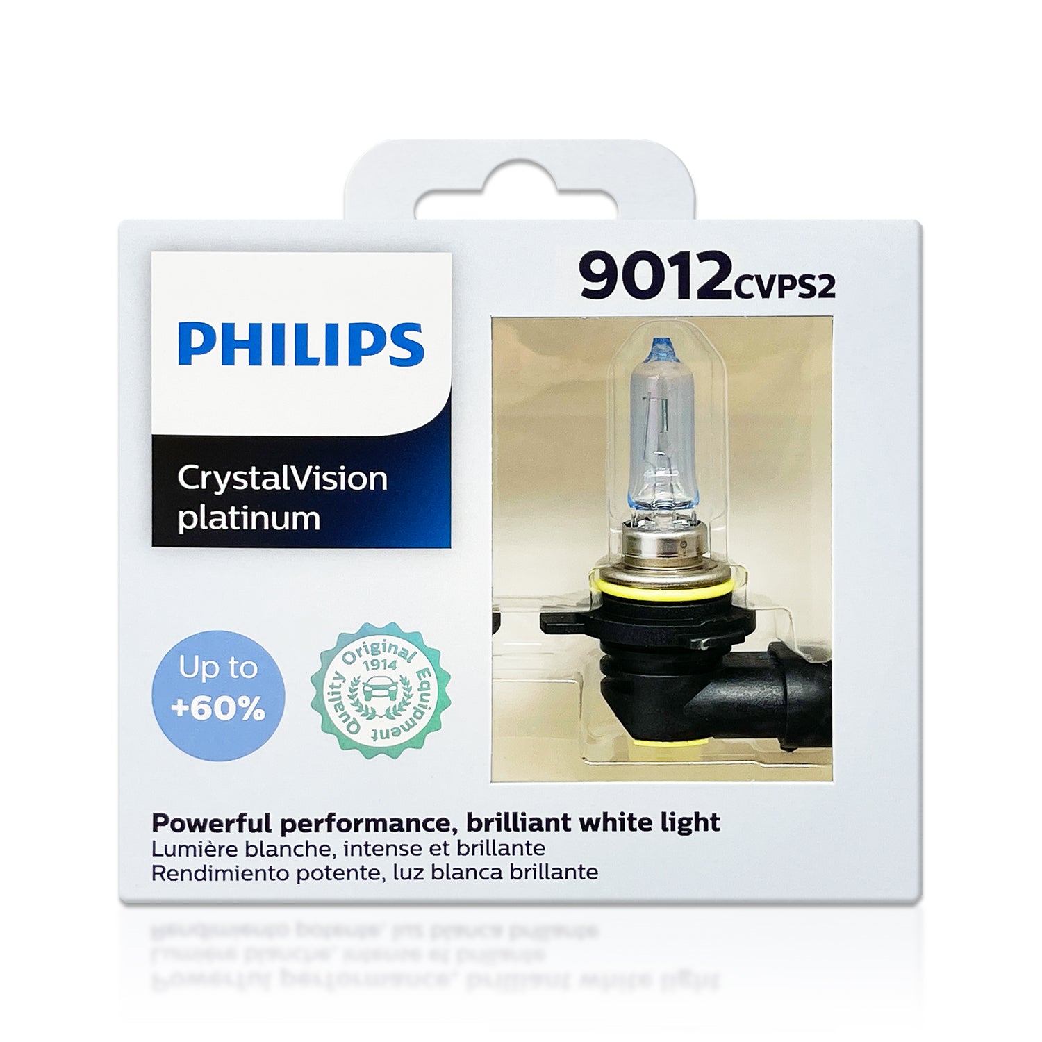 9012 Philips 9012CVPS2 CrystalVision Platinum Halogen Bulbs – HID