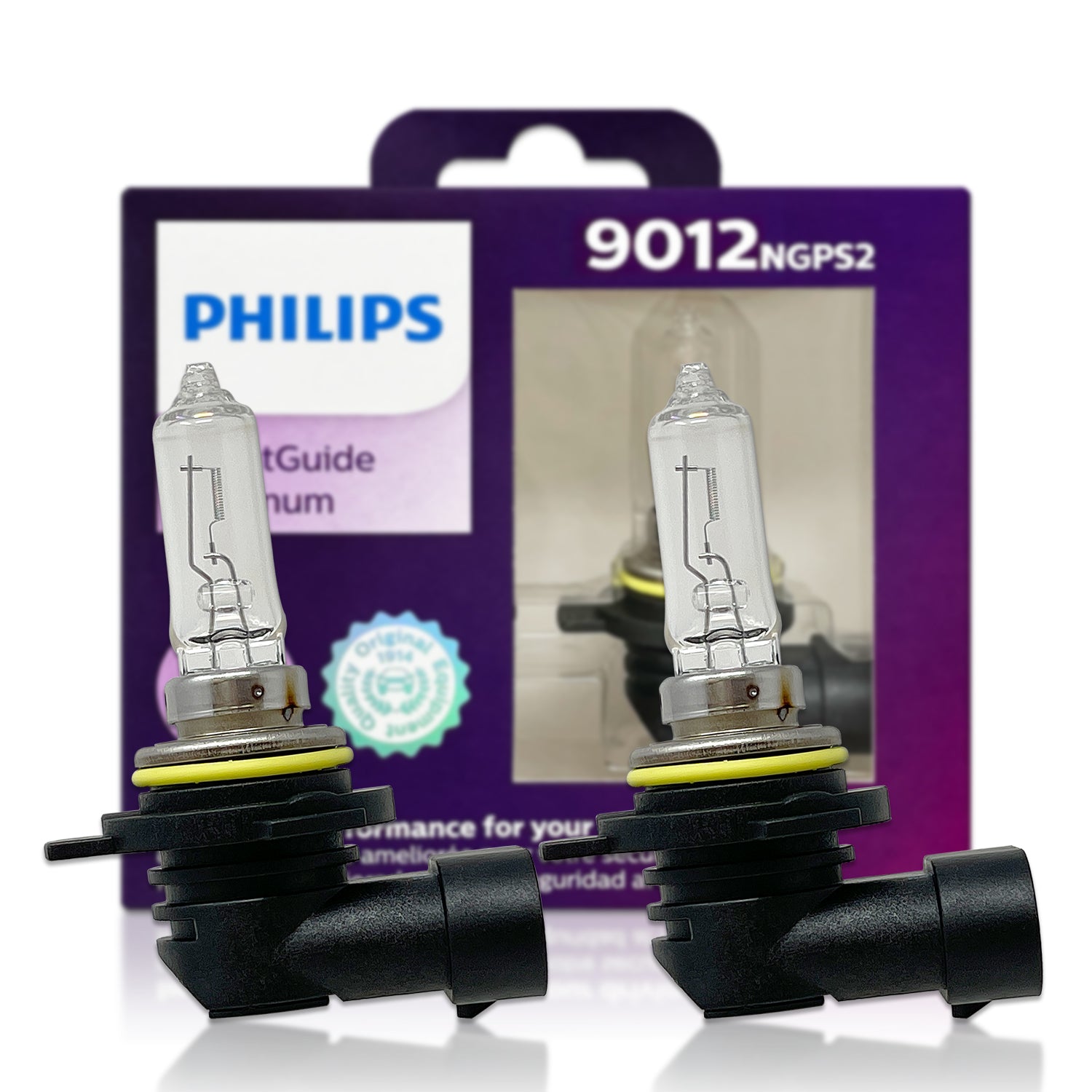 9012 Philips 9012CVPS2 CrystalVision Platinum Halogen Bulbs – HID CONCEPT