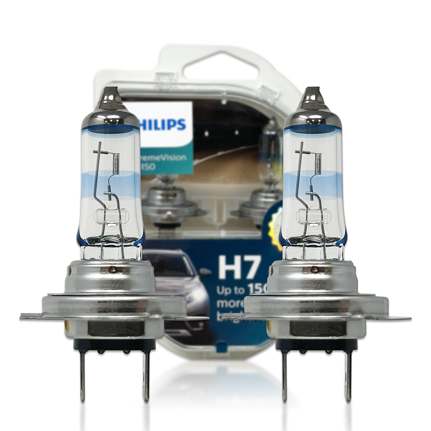 Philips-bombilla H7 para coche x-treme Vision Pro 150 S2, 12V- 55W,  12972xvps2, 2 uds. - AliExpress