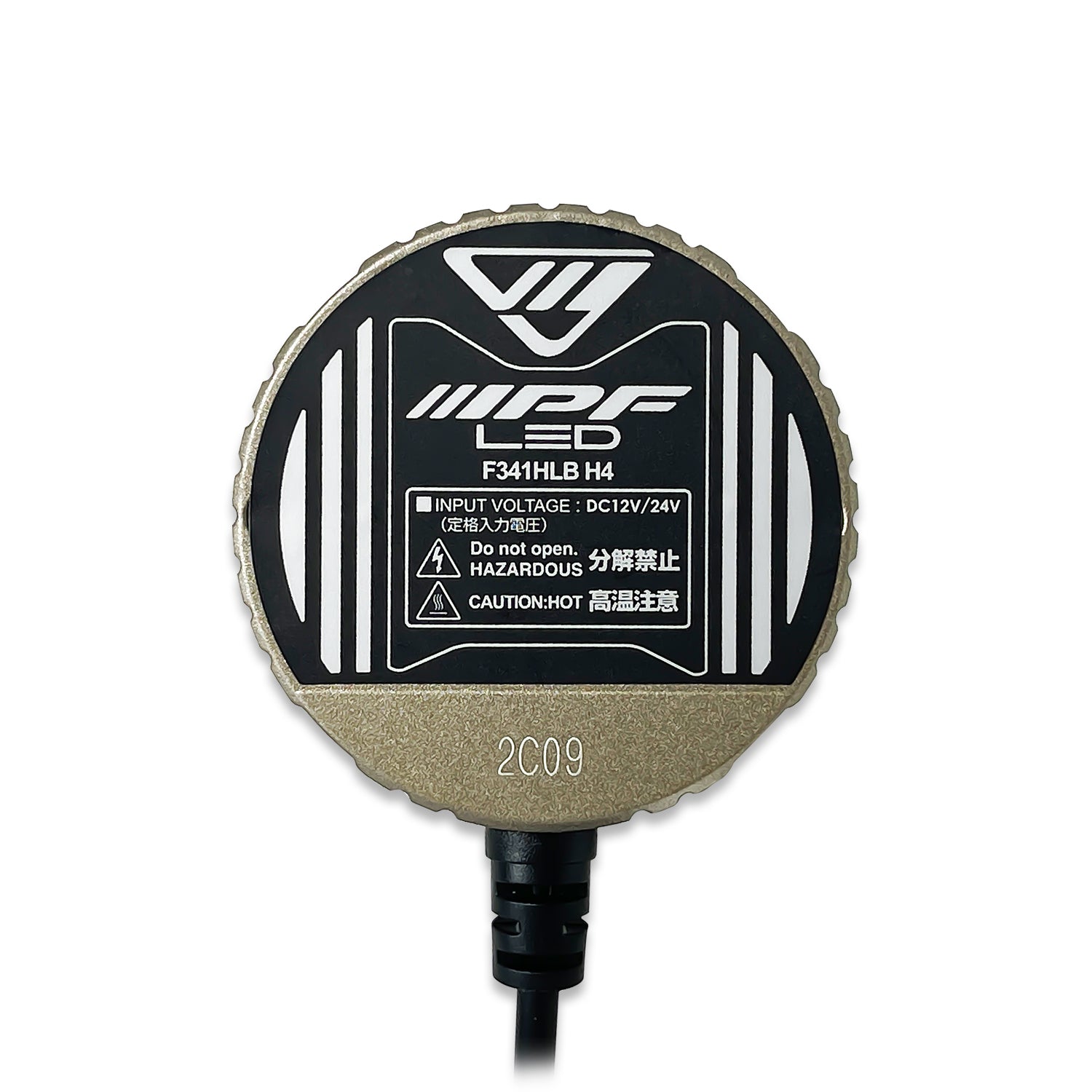 H4: IPF F-Series 6500K LED Headlight Lamp Kit F341HLB (Pack of 2)