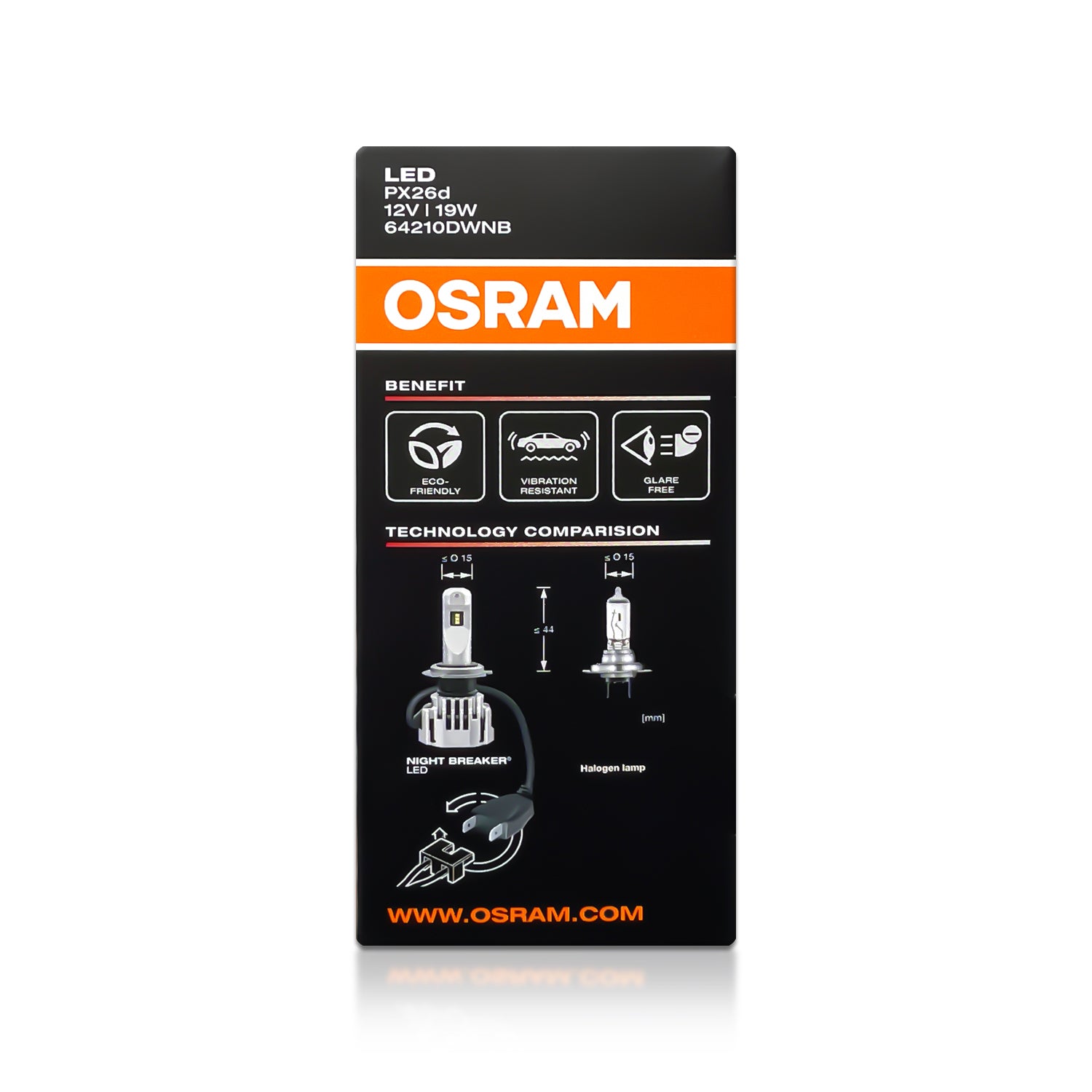64210DWNB OSRAM NIGHT BREAKER LED H7-LED Conversion H7 to LED, H7