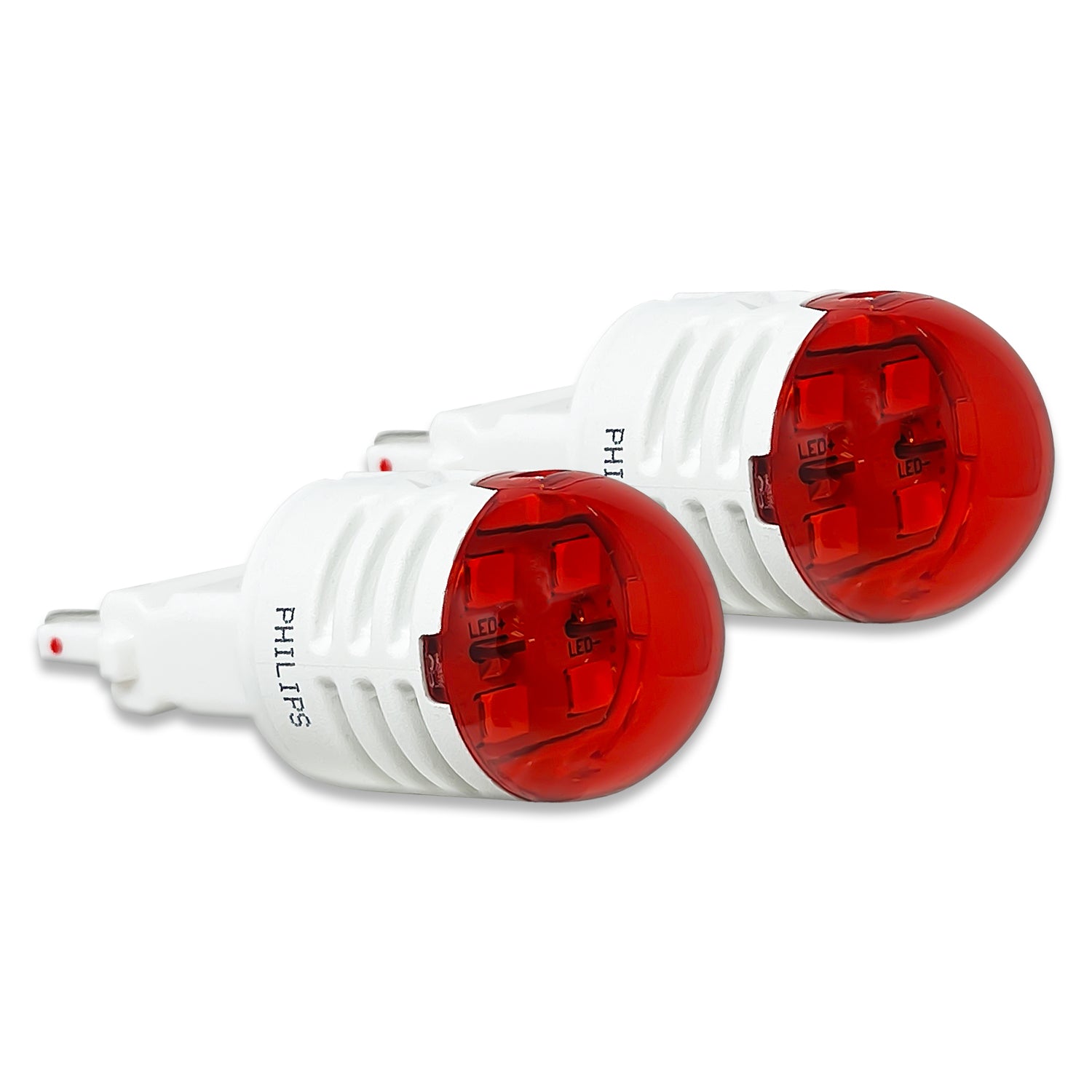 Philips Ultinon LED 3157 Miniature Automotive Signaling Bulb (Pack of 2), S-8 LED 3157 ULW