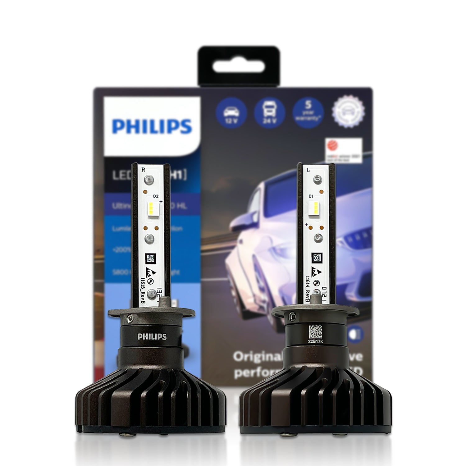 PHILIPS LED HIR2 ULTINON Pro9000 +250% 5800K nr.kat.11012U90CWX2