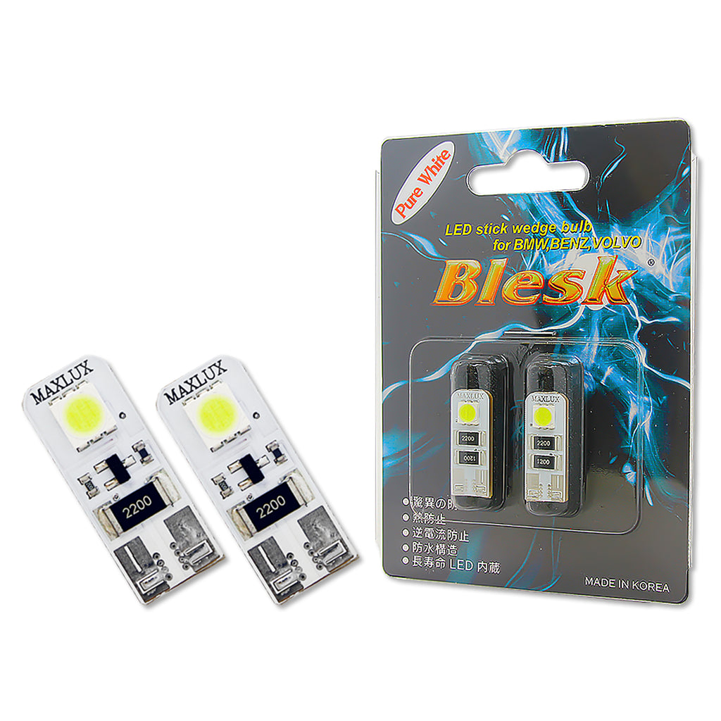 194 T10 Dama Mini White LED Bulbs w/ CANbus 10SMD – HID CONCEPT